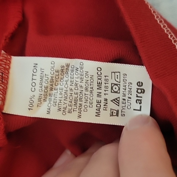 VTG BLUE CANYON Patriotic Fourth of July American Flag Graphic T-shirt - Picture 9 of 9